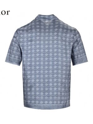 Dior Geometric Pattern Short Sleeve Shirt