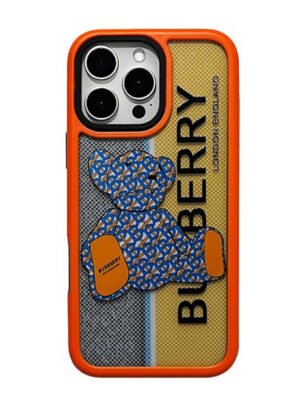 Bur Orange iPhone Case