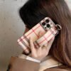 Bur Classic Color Wristband iPhone Case