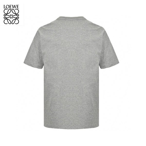 2_9ac77cd7-6182-4dfc-a26f-4846c764b96e Loewe Pattern Pocket T-Shirt in Grey