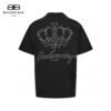 2_9e3ace23-bfe7-44f4-b365-289210a247b5 Balenciaga Plain Black T-Shirt