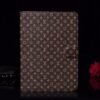 Elegant Monogram Canvas Flip Cover Apple iPad Protective Leather Case