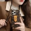 Lou Card Holder Chain iPhone Case