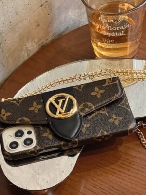 Lou CrossBody Card Holder iPhone Case