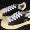 MAISON MIHARA YASUHIRO BLAKEY OG SOLE LEATHER LOW BEIGE BLACK