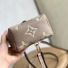 LV Tiny Backpack Monogram Empreinte Tourterelle Beige For Women, WoBags 19cm LV M80738