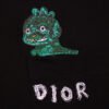 Dior Embroidered Lizard T-Shirt - Black