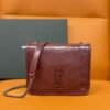 2c68a447 YSSL Niki Wallets On Chain Burgundy For Women 7.5in/19cm