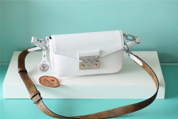 LV Swing Monogram White For Women,  Shoulder And Crossbody Bags 24cm/9.4in LV?