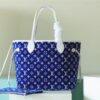 LV Neverfull MM Monogram Blue For Women,  Shoulder And Crossbody Bags 12.2in/31cmLV M46220