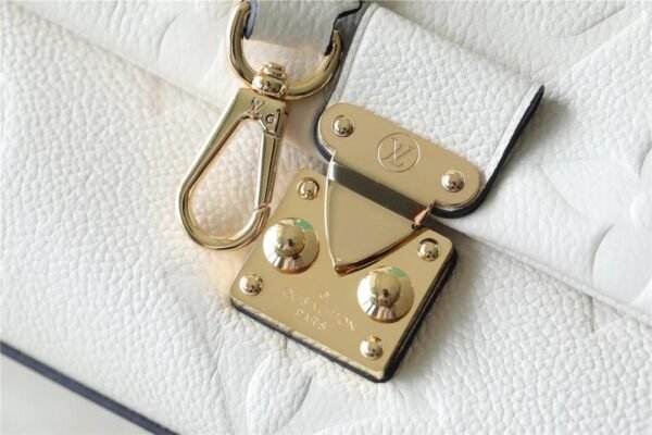 2da67f55 LV Madeleine MM Monogram Empreinte Creme Beige For Women, Shoulder and Crossbody Bags 11.8in/30cm LV