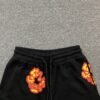 2dc9b041 DENIM TEARS x OFFSET COTTON WREATH SHORTS BLACK