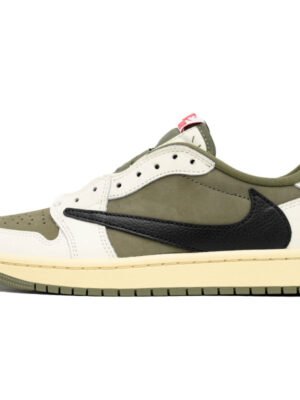 JORDAN 1 LOW x TRAVIS SCOTT MEDIUM OLIVE
