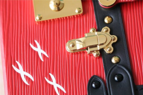 LV Petite Malle Epi Black/Red For Women,  Shoulder And Crossbody Bags 7.9in/20cm LV?