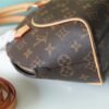 LV Ellipse BB Handbag Created By Nicolas Ghesquiere From Classic Monogram Canvas For Women Brown 23cm/8.9in LV