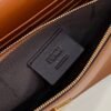 FI Wallet On Chain Mini Brown Bag For Woman 13.5cm/5.5in