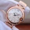 BALLON BLEU DE  LADIES 33 WE902062 V9 FACTORY WHITE TEXTURED DIAL