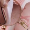 LV Papillon BB Monogram Empreinte Bouton De Rose Pink For Women, Women¡¯s Handbags, Shoulder And Crossbody Bags 7.9in/20cm LV M45707