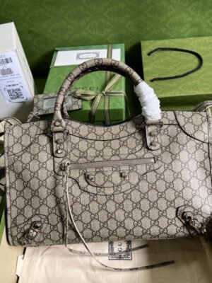 gg Luggage Beige For Women And Men 15in/39cm gg