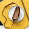 3-106 YSSL Kaia North/South Satchel Bag In Vegetable Tanned Brown Material With Gold Hardware For Women 6.6in/18cm YSL 668809BWR6W2725