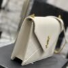 YSSL Gaby Chain Bag White With Gold Hardware For Women 10.4in/27cm YSL