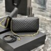 YSSL Kata 99 Chain Bag Black With Gold Hardware For Women 10.2in/26cm YSL