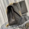 YSSL College Large Chain Bag Black With Gold Hardware For Women 12.6in/32cm YSL 600278BRM071000