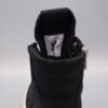 Rick Owens Black Wrap-Around High-Top Sneakers