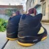 Jordan 5 Black and Yellow