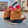 Jordan 5 RED and TAN