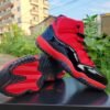 JORDAN 11 Black and Red