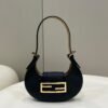 FI Cookie Black For Women, Handbags, Shoulder Bags 7.4in/19cm FF 8BS065AAIWF0KUR