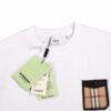 Burberry T-shirt with Check Pocket