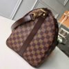 LV Keepall Bandouli¨¨re 45 Damier Ebene Canvas For Women, WoBags 17.7in/45cm LV N41428