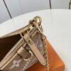 LV Easy Pouch On Strap Monogram Empreinte Arizona Beige For Women, WoHandbags 7.5in/19cm LV M81137