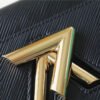 LV Twist MM Epi Black For Women, Women¡¯s Bags, Shoulder And Crossbody Bags 9.1in/23cm LV M59887