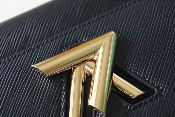 LV Twist MM Epi Black For Women, Women¡¯s Bags, Shoulder And Crossbody Bags 9.1in/23cm LV M59887