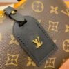 LV Petite Malle Souple Monogram Canvas Black For Women, WoHandbags 7.9in/20cm LV M45571