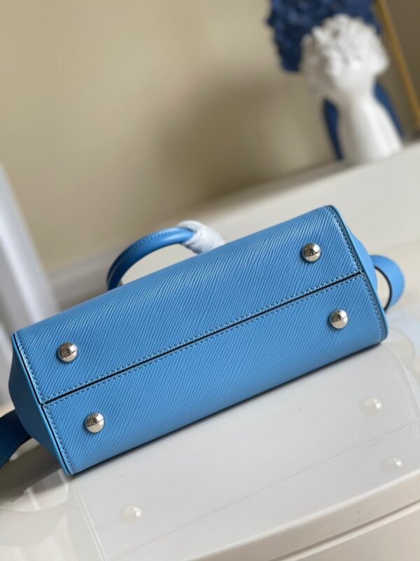 LV Grenelle Tote PM Epi Blue For Women, Women¡¯s Handbags, Shoulder And Crossbody Bags 10.6in/27cm LV