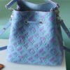 LV NeoNoe BB Monogram Empreinte Lilas Purple For Women,  Shoulder And Crossbody Bags 7.9in/20cm LV M46173
