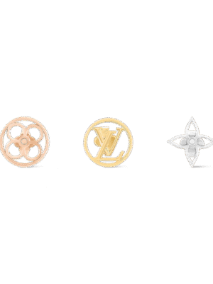 18K Louis Lace Earrings