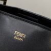 FI Small FF Tote Shoulder Black Bag For Woman 30cm/12in