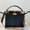 FI Peekaboo X-Lite Tote Medium Navy Blue Bag For Woman 30cm/12in