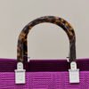 FI Sunshine Medium Purple FF fabric shopper Bag For Woman 31cm/12in 8BH386AHWCF037T