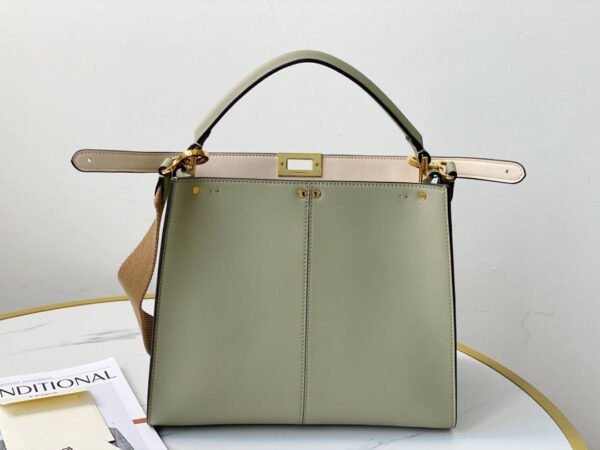 FI Peekaboo X-Lite Tote Medium Beige Bag For Woman 30cm/12in