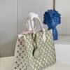377bfdaf LV Onthego MM Monogram Empreinte Khaki Green For Women, Tote Bags 35cm LV M46060