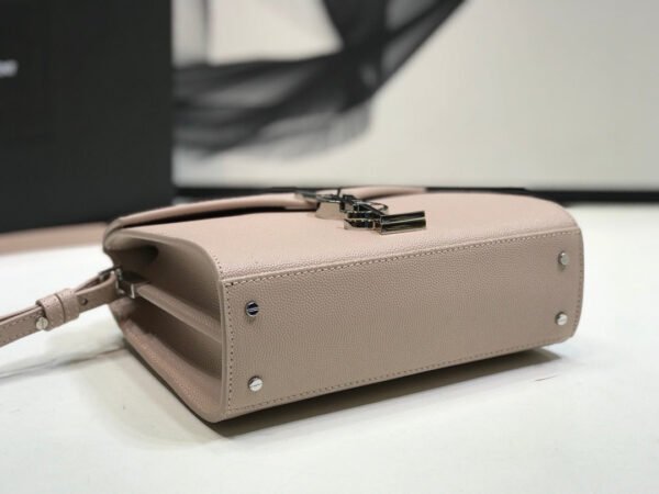 37dd384c YSSL Cassandra Medium Top Handle Bag Beige For Women 9.6in/24.5cm YSL ?