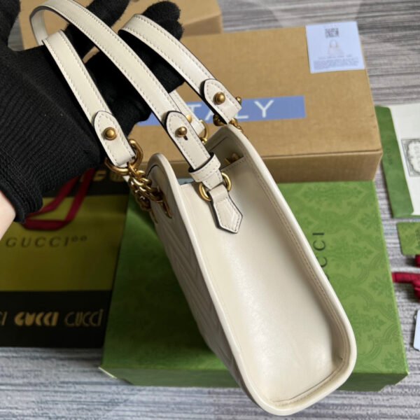 gg Marmont Matelasse Mini Bag White For Women, Women’s Bags 7.5in/19cm gg ?696123 DTDHT 9022