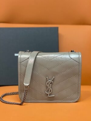 YSSL Niki Wallets On Chain Beige For Women 7.5in/19cm