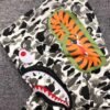 BAPE ABC CAMO SHARK FULL ZIP HOODIE GREY